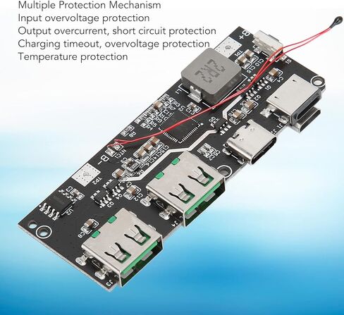 وحدة شحن متنقلة 4.5 ~ 13.5 فولت، 5 منافذ Dualway Micro Type C USB لوحة شحن سريعة لمواصفات JEITA والتحكم في حلقة درجة الحرارة in Kuwait