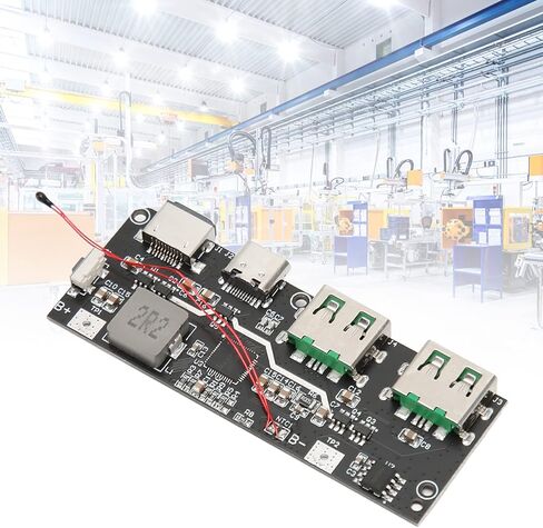وحدة شحن متنقلة 4.5 ~ 13.5 فولت، 5 منافذ Dualway Micro Type C USB لوحة شحن سريعة لمواصفات JEITA والتحكم في حلقة درجة الحرارة in Kuwait