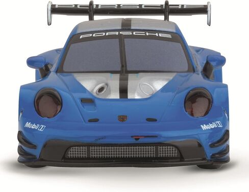 Carrera Hybrid Racing Car Porsche 911 GT3 R Blue Thunder 1:50 Scale Front and Rear Lights USB-C Rechargeable RC Additional Vehicle in Kuwait