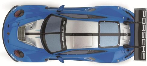 Carrera Hybrid Racing Car Porsche 911 GT3 R Blue Thunder 1:50 Scale Front and Rear Lights USB-C Rechargeable RC Additional Vehicle in Kuwait
