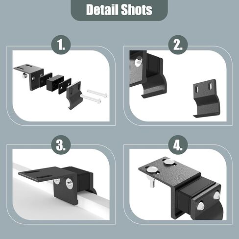 Heavy Duty Universal Roof Rack Cross Bars Mounting Brackets Compatible with Most Vehicles SUVs with Flush & Raised Side Rails, Cargo Carrier Crossbars Rooftop Luggage Rack Mount Brackets in Saudi Arabia