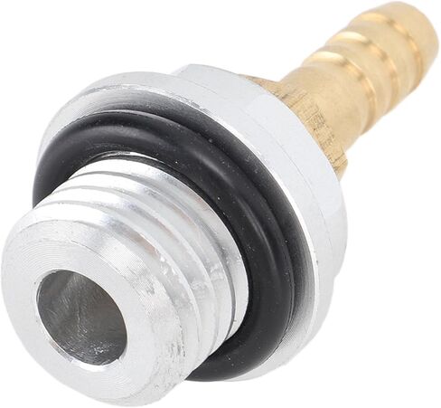 Fuel Pump Rail Fitting Adapter, M20x2.5 Fuel Rail Adapter Connector Fitting with Rubber Ring for Motorcycle ATV UTV, Fit for 8mm Inner Diameter Fuel Pipe in Kuwait