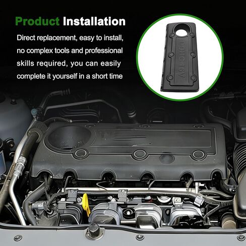 Engine Valve Cover Compatible with Hyundai Tucson Sonata Santa Fe, for Kia Forte Optima Rondo Sorento 2.0L 2.4L 2009-2013 Engine Valve Covers Protector Cap # 292402G000 29240-2G000 in Kuwait