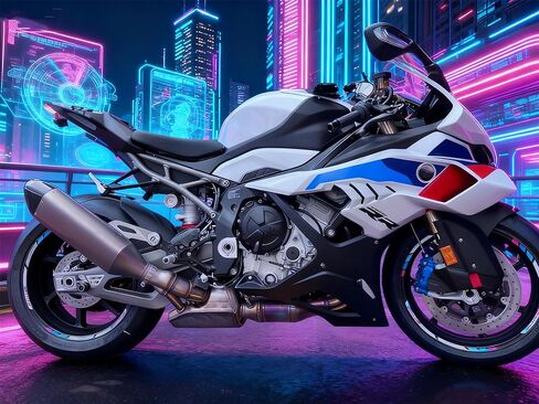 Motorcycle Front Rear Rim Wheels Edge Outer Rims Sticker Reflective Stripe Wheel Decals Compatible With BMW S1000RR in Saudi Arabia