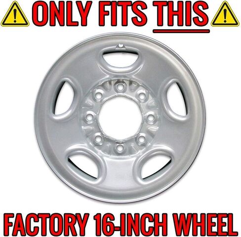 16" Chrome Wheel Skin Kit fits Chevy Express 2017 - ABS 4 Pack in Saudi Arabia