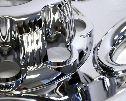 16" Chrome Wheel Skin Kit fits Chevy Express 2017 - ABS 4 Pack in Saudi Arabia