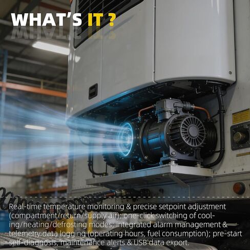 شاشة Dasbecan مقاس 4.2 بوصة متوافقة مع Carrier Transicold X4 7300 7500 X3 2500 Vector 8500 8600 MT APX OE# 5704FGBWBHC 5704FGBWBHC-01 5315-1 (ROHS) A3 in Kuwait