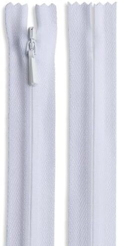 White Zipper 9 inch Invisible Zipper White Non Separating Zipper Nylon White Zipper Crafts 9" Zipper for Sewing in Kuwait