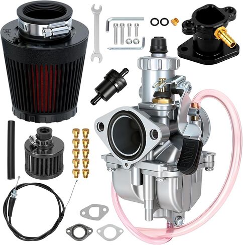 VM22 26mm Carb 212cc Carburetor Kit Compatible with Predator 212 224cc 196cc Engine Coleman Minibike CT200U CT200U-EX BT200X Axis M200 Baja Warrior MB200 KT196 Go Kart Parts in Saudi Arabia