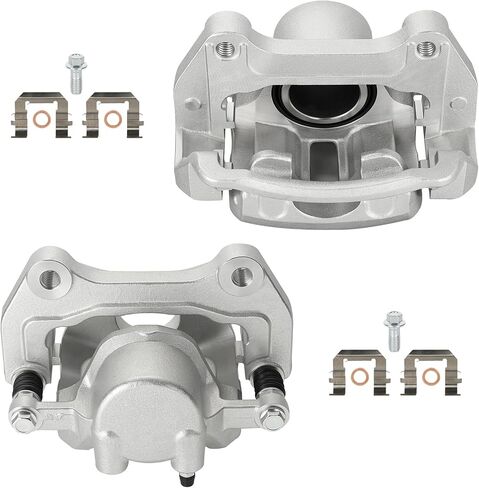 Front Disc Brake Caliper Assembly with Bracket fit for Buick Lacrosse Regal Allure,for Cadillac ELR,for Chevy Malibu Impala Equinox, for GMC Terrain, 2PC Front Right/Left Caliper 18-B5270 18-B5271 in Kuwait