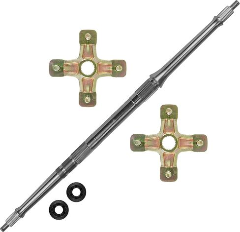 Caltric Rear Axle Shaft with Wheel Hub Nuts compatible with Yamaha 5LP-25381-00-00 1PE-F53K0-00-00 in Kuwait