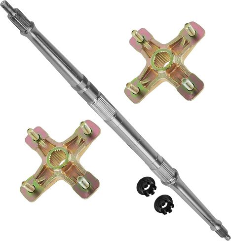 Caltric Rear Axle Shaft with Wheel Hub Nuts compatible with Yamaha 5LP-25381-00-00 1PE-F53K0-00-00 in Kuwait