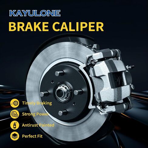 Rear Right Brake Caliper Fit for Chrysler Town & Country 2008-2012, Dodge Grand Caravan 2008-2012, Volkswagen Routan 2009-2012 18-B5080 18-P5080 18-5080 in Kuwait