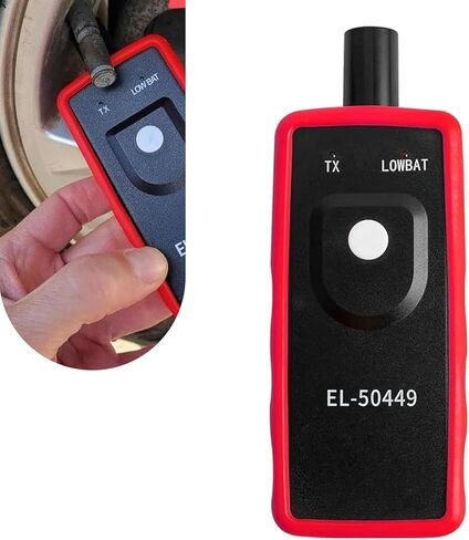قطعة واحدة من أداة إعادة تعلم TPMS EL-50449، أداة إعادة ضبط Ford TPMS، إعادة ضبط مستشعر الإطارات، متوافقة مع Ford Lincoln Mercury (أحمر) in Kuwait