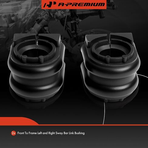 A-Premium 2 x Front To Frame Sway Bar Bushing Kit, Compatible with Kia Sorento 2016-2023, Sedona 2019-2021, Telluride 2020-2023 & Santa Fe 2019-2024, Palisade 2020-2024 in Kuwait