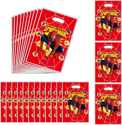 sAleix For Spidey party gift bags 30PCS, supplies, and decorations. Perfect for cartoon parties, ideal for kids, and great for family events, prizes, in Saudi Arabia