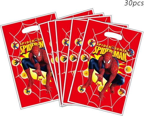 sAleix For Spidey party gift bags 30PCS, supplies, and decorations. Perfect for cartoon parties, ideal for kids, and great for family events, prizes, in Saudi Arabia