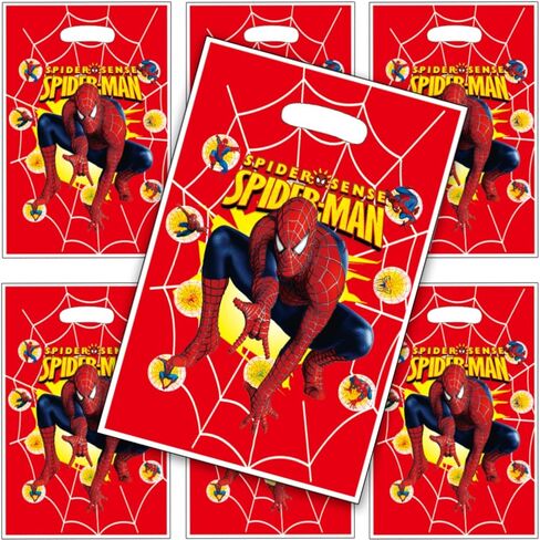 sAleix For Spidey party gift bags 30PCS, supplies, and decorations. Perfect for cartoon parties, ideal for kids, and great for family events, prizes, in Saudi Arabia