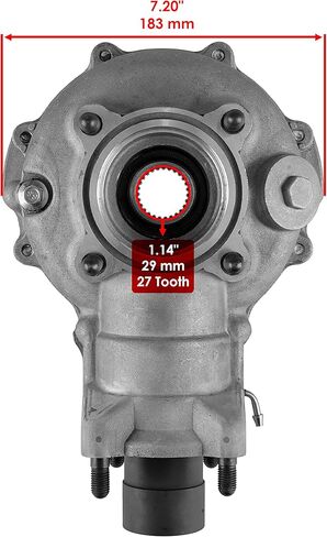 المحور التفاضلي الخلفي الكامل من Caltric متوافق مع Honda TRX500 Fa Foreman Rubicon 500 2001-2004 / TRX500 Fe Foreman 500 4X4 Es / TRX500 Fm Foreman 500 4X4 S 2005-2011 in Kuwait