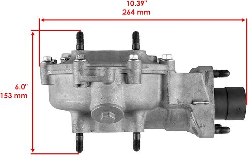 المحور التفاضلي الخلفي الكامل من Caltric متوافق مع Honda TRX500 Fa Foreman Rubicon 500 2001-2004 / TRX500 Fe Foreman 500 4X4 Es / TRX500 Fm Foreman 500 4X4 S 2005-2011 in Kuwait