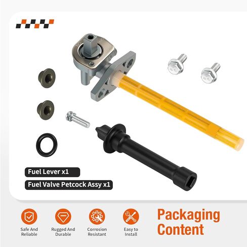 Fuel Valve Petcock Assy w/Lever For Honda TRX700XX 2008-2009 16950-HP6-A01 in Kuwait