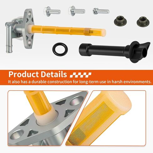 Fuel Valve Petcock Assy w/Lever For Honda TRX700XX 2008-2009 16950-HP6-A01 in Kuwait