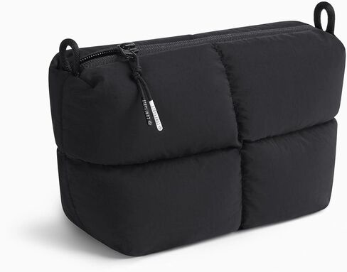 Comfyable Puffy Laptop Sleeve 13 Inch 14 Inch with Electronics Organizer Travel Case, Black in Kuwait