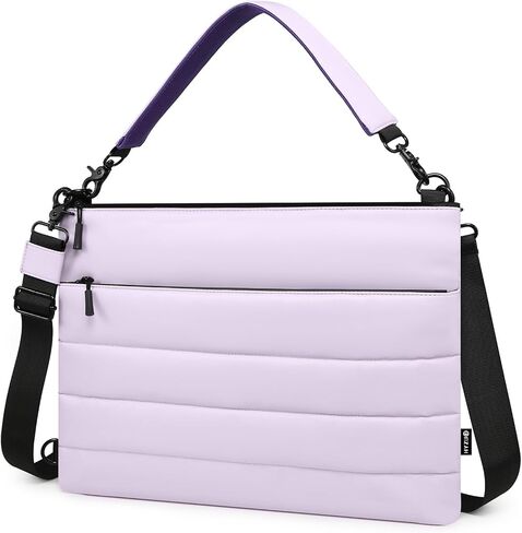 HYZUO 13.3-14 Inch Laptop Sleeve Bag for MacBook Pro 14 M5-M1 A3426 A3427, MacBook Pro/Air 13, 13" 13.3" Dell/HP/Lenovo/Asus/Acer/Samsung, Women Shoulder Bags Case Work Daily Handbag, Black in Saudi Arabia