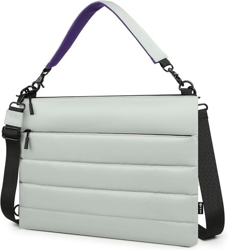 HYZUO 13.3-14 Inch Laptop Sleeve Bag for MacBook Pro 14 M5-M1 A3426 A3427, MacBook Pro/Air 13, 13" 13.3" Dell/HP/Lenovo/Asus/Acer/Samsung, Women Shoulder Bags Case Work Daily Handbag, Black in Saudi Arabia