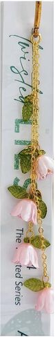 Cute Bookmarks for Women, Pretty Metal Flower Book Marks for Reading, Book Lovers Gifts for Club, Readers, Teacher Appreciation, Birthday, Mothers Day (White) in Saudi Arabia