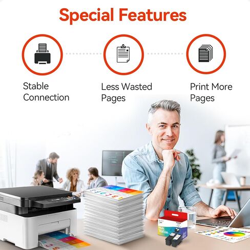 Pitooler Extra High Yield 295XXL 286XXL Ink Cartridge Replacement for Canon PG-295 CL-286 / PG-295XL CL-286XL Ink Cartridges Compatible for Canon TR7120, TS6520, TS4320 Printer (1500 Page Yield) in Saudi Arabia