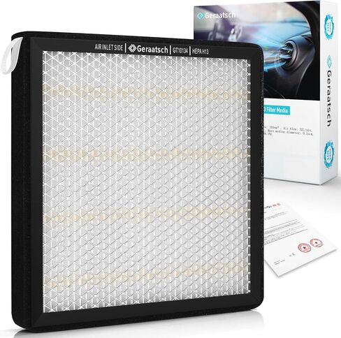 HEPA Cabin Air Filter with Activated Carbon,Tested 99.95% Filtration, Zero deformation,CF10134 for Acura ILX/MDX/RDX/TLX; Honda Accord/Civic/CR-V/Crosstour/Odyssey/Passport/Pilot/Ridgeline in Saudi Arabia
