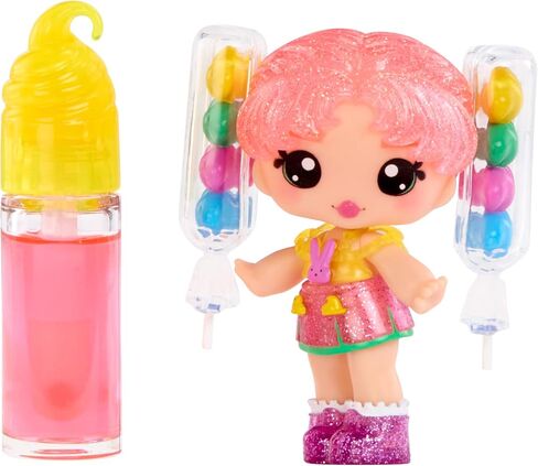 Yummiland x PEEPS Lip Gloss Doll- Molly Mallows with Scented Lip Gloss, Ages 4+ in Kuwait
