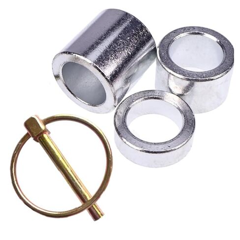 502120 Height Spacer Kit, Carbon Steel with Chrome Plated, Compatible with King Kutter FM-048 FM-046 10-148 12-089, M8 Lynch Pin, RFM & Country Line Finish Mowers in Saudi Arabia