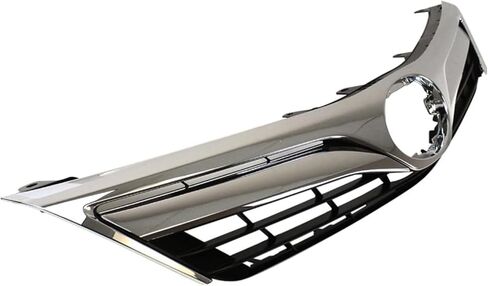 Front Bumper Upper Grille Grill Compatible with 2012 2013 2014 To-yota Camry LE XLE Sedan 4-Door Replacement for 5310106560, TO1200343 Chrome in Kuwait