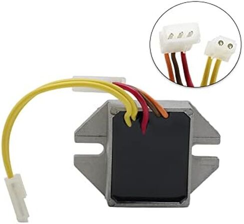 Voltage Regulator Rectifier Suitable for Briggs & Stratton B&S OEM 808877 Models List 350447-1302-E1 350777-1154-E1 350777-1159-E1 356447-0145-B1 356447-0145-B1 356447-0145-B5 356447-0145-E1 in Kuwait