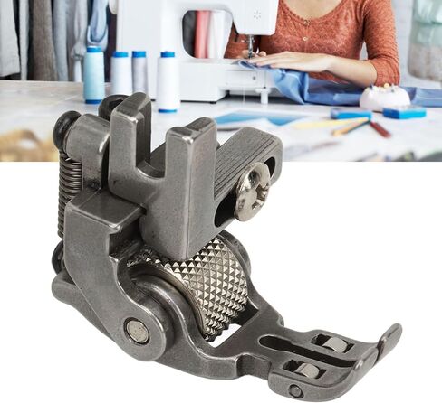 3 in 1 Twist Roller Presser Foot, Professional Stainless Steel Industrial Presser Foot with Wheels, for Medium Thick Fabric Bedding Home Textile Curtains in Kuwait