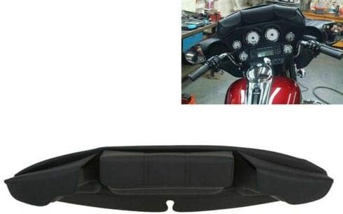 TCT-MT 3 Pocket Windshield Bag Pouch Fairing Bag Fit For Harley Touring 2014-2021 FLHT, FLHTC, FLHX, FLHTK, FLHTCU Electra Glide, Street Glide,Trike Models Black in Saudi Arabia