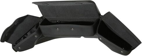 TCT-MT 3 Pocket Windshield Bag Pouch Fairing Bag Fit For Harley Touring 2014-2021 FLHT, FLHTC, FLHX, FLHTK, FLHTCU Electra Glide, Street Glide,Trike Models Black in Saudi Arabia