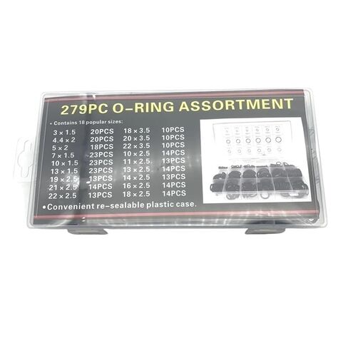 NBR O Ring Rubber Washer Seals Assortment Black O-Ring Set Nitrile Washers for Car Gasket in Kuwait