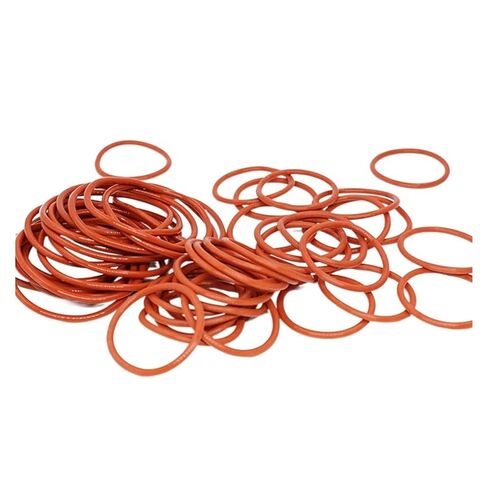 10pcs/lot Red Ring Silicone O ring CS2.5mm Thickness OD 55/60/65/70/75/80/85/90/95/100/150mm Rubber O-Ring Seal VMQ Gasket Rings(85x80x2.5mm) in Saudi Arabia