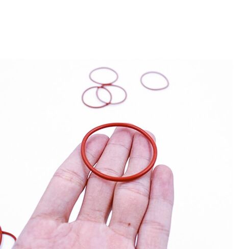 10pcs/lot Red Ring Silicone O ring CS2.5mm Thickness OD 55/60/65/70/75/80/85/90/95/100/150mm Rubber O-Ring Seal VMQ Gasket Rings(85x80x2.5mm) in Saudi Arabia