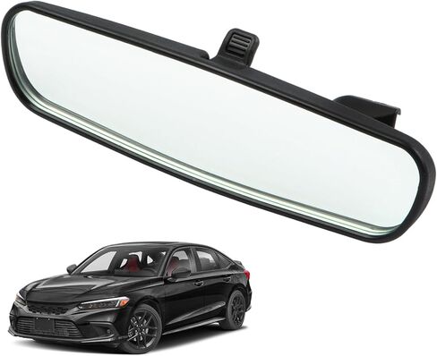 Rear View Mirror Fit for Honda Civic 2016-2021 Fit 2015-2020 Accord 2016-2022 HRV 2016-2024 CRV 2017-2024 Replace 76400-TF0-A01, Interior Mirror in Saudi Arabia