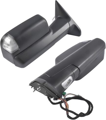 مرآة سخان الطاقة اليسرى واليمنى مع استبدال الطاقة القابلة للطي لـ 2019-2022 Ram 2500 3500 CH1320506 68381775AA CH1321506 68381774AA in Kuwait