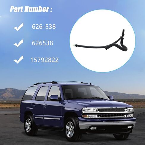 AUCERAMIC Engine Heater Hose Assembly Compatible with Chevy Suburban Avalanche, for GMC Yukon XL 1500 2500 Cadillac Escalade 2000-2006 Replace 626-538 626538 15792822 in Kuwait