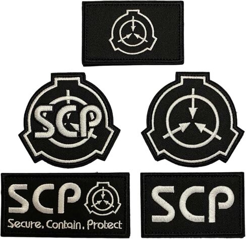 5 Pieces Embroidered Hook and Loop Fabric Repair Patches for Cosplay Costume Decoration in Saudi Arabia