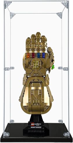 حافظة عرض أكريليك متوافقة مع مخالب Adamantium من Lego Wolverine #76250 حافظة عرض مقاومة للغبار (الحافظة فقط) (لم يتم تضمين مجموعات Lego) in Kuwait