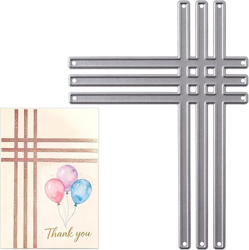 1 PCS Rectangular Cutting Die, Carbon Steel Die Cuts for Card Making, Cut Stencils for DIY Scrapbooking Photo Album Decorative Embossing Paper Card Making (Silver) in Saudi Arabia