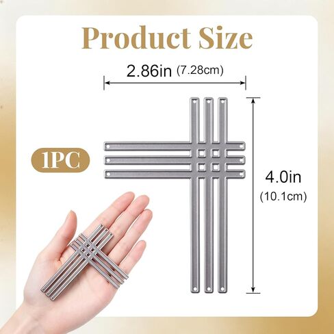 1 PCS Rectangular Cutting Die, Carbon Steel Die Cuts for Card Making, Cut Stencils for DIY Scrapbooking Photo Album Decorative Embossing Paper Card Making (Silver) in Saudi Arabia