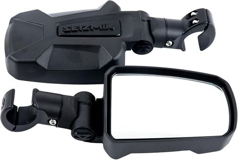 Seizmik Pursuit Side View Mirror Set Compatible with 2024-2025 Polaris RZR XP 1000 UTV Models | Cast Aluminum Housing in Kuwait